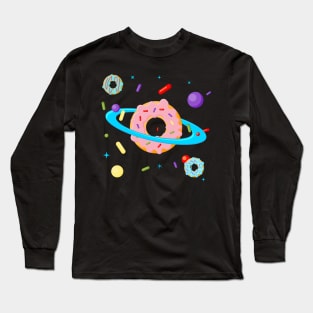 Donut planets. Long Sleeve T-Shirt